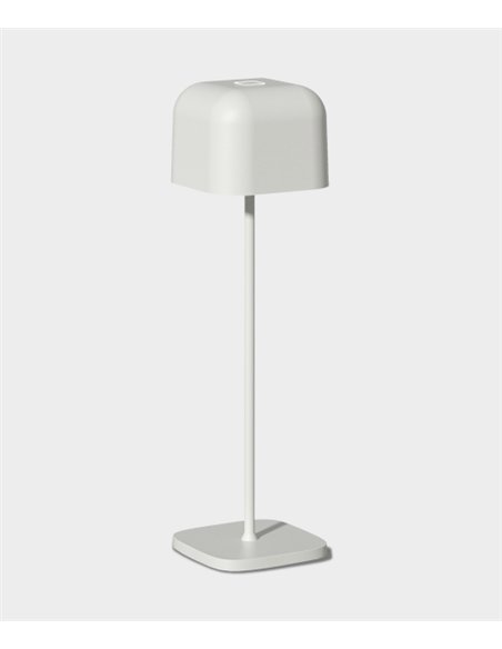 Lámpara de mesa portátil Stroll - ACB - Lámpara LED recargable y regulable con botón táctil
