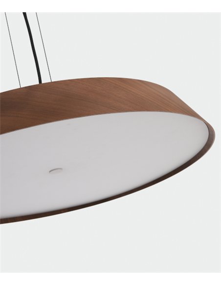 Colgante de techo Cora - ACB - Lámpara moderna de madera natural