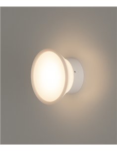 Lámpara de pared/techo Yes - ACB - Lámpara LED exterior redonda IP65 2