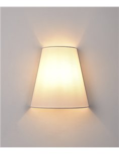 Aplique de pared Talya - ACB - Lámpara decorativa con pantalla textil 2