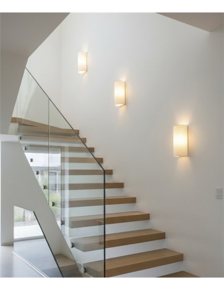 Aplique de pared Luma - ACB - Lámpara moderna con pantalla textil