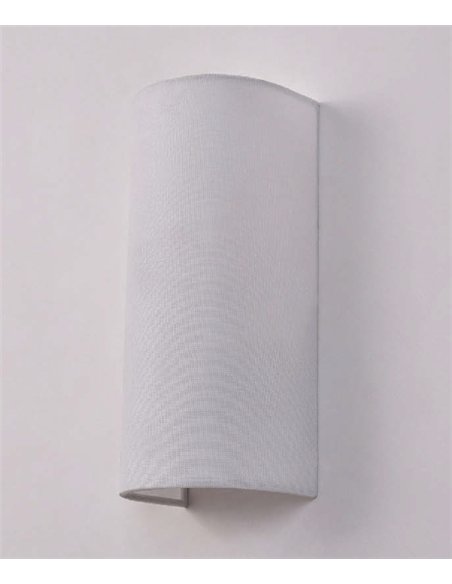 Aplique de pared Luma - ACB - Lámpara moderna con pantalla textil