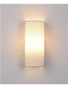 Aplique de pared Luma - ACB - Lámpara moderna con pantalla textil 2