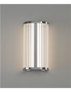 Aplique de pared Diva - ACB - Aplique LED tubular de cristal ideal para baño 2