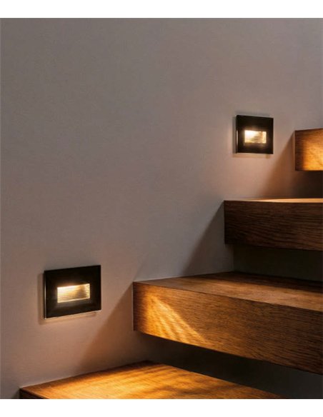 Empotrable de pared de exterior Solis - ACB - Lámpara LED de señalización