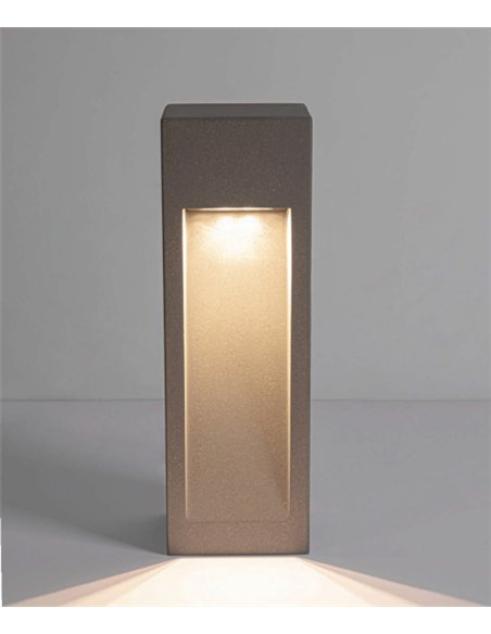 Baliza de exterior Perseo - ACB - Baliza de cemento LED arquitectónica IP65