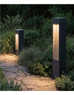Baliza de exterior Nyra - ACB - Luz moderna para iluminar caminos