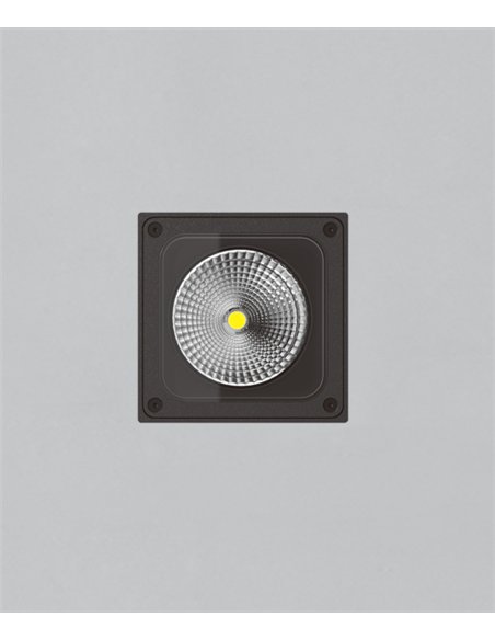 Plafón de techo para exterior Hamal - ACB - Diseño cúbico minimalista LED