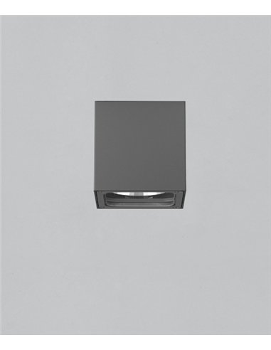 Plafón de techo para exterior Hamal - ACB - Diseño cúbico minimalista LED