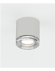 Plafón de exterior Artic - ACB - Lámpara de techo cilíndrica GU10 2