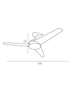 Ventilador de techo Blair - Massmi 2