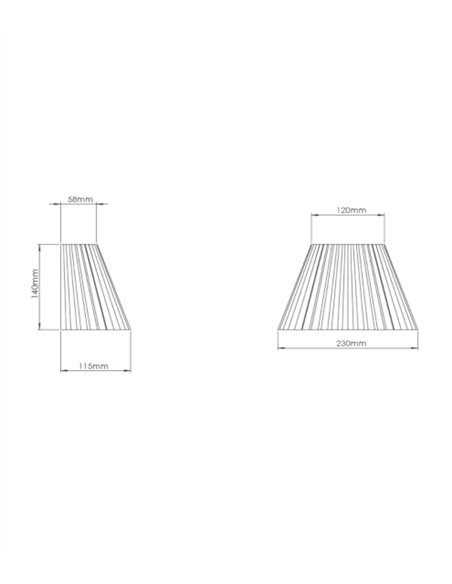 Aplique de pared Pika - Pedret Lighting - Lámpara sostenible de bioplástico impreso 3D