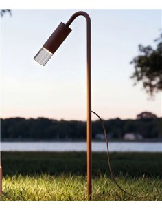 Proyector de exterior Trim - FORLIGHT - Lámpara con estaca LED, altura: 75 cm