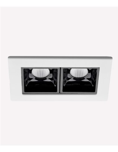 Downlight de techo Boxet - Nexia - Foco con 2 luces