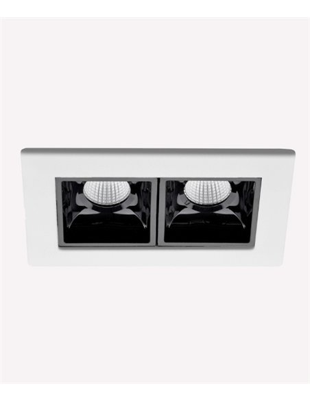 Downlight de techo Boxet - Nexia - Foco con 2 luces