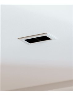 Downlight de techo Boxet - Nexia - Foco con 2 luces