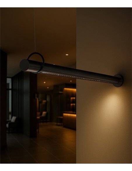 Aplique de pared Solid WS - B.lux - Lámpara lineal suspendida con óptica darklight