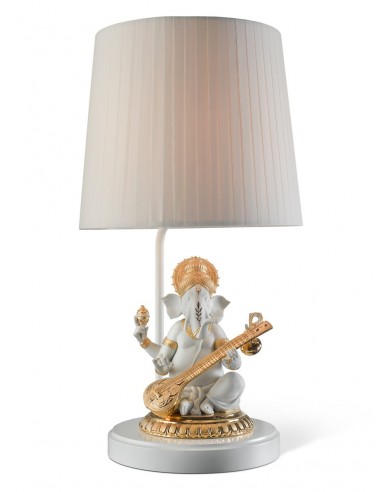Lámpara de mesa Ganesha con Veena -...