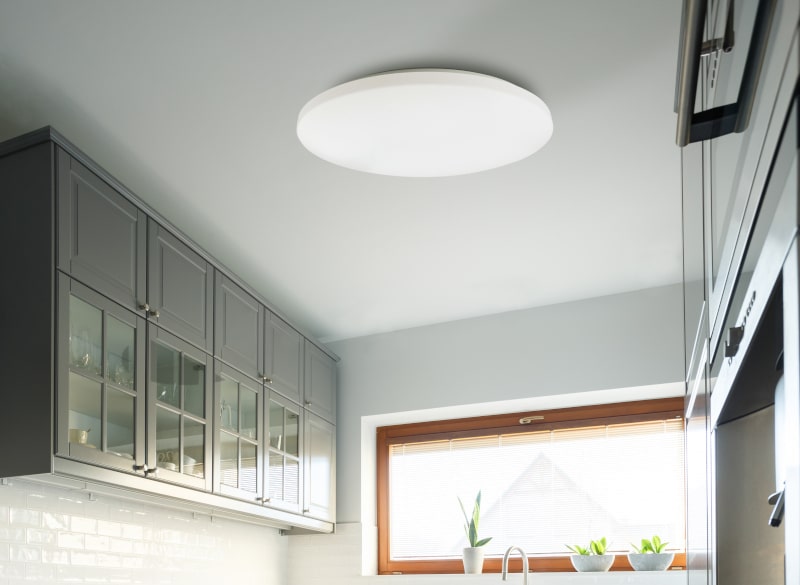 Plafón de techo con control móvil lámpara Zero Smart inteligente