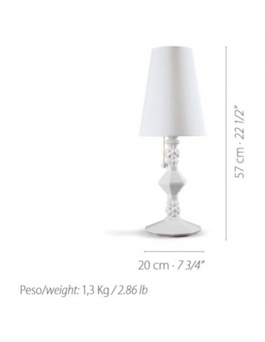 Porcelain Table Lamp Available In 7, How Much Does A Table Lamp Weigh In Pounds