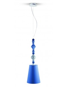 Belle de Nuit pendant light - Lladró - Decorative porcelain lamp