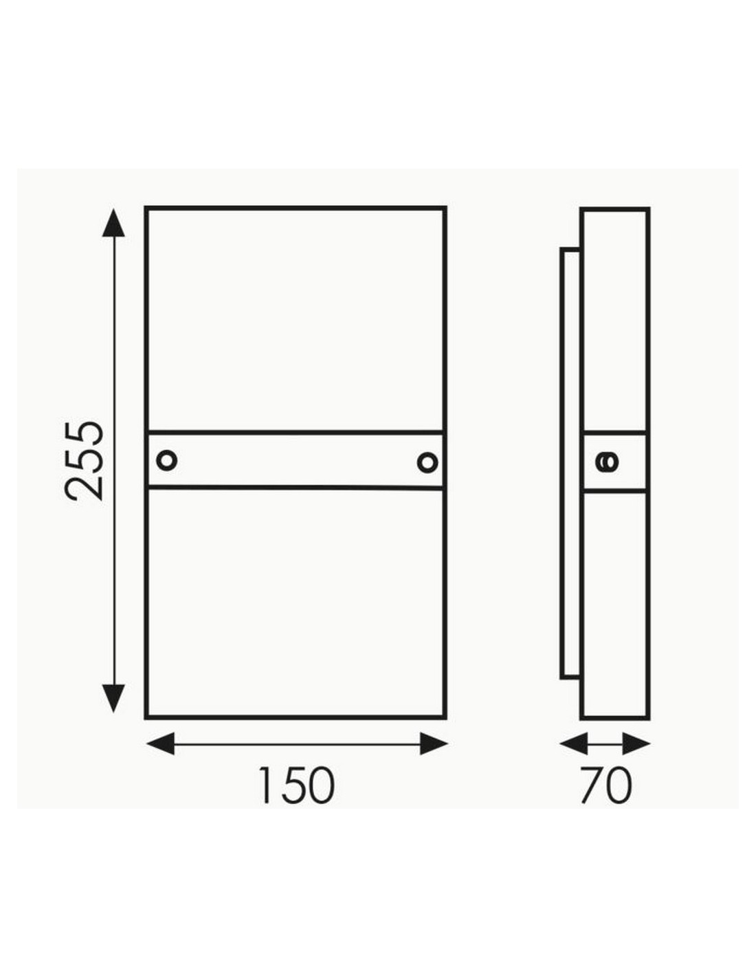 Aplique de pared de cristal opalizado – Milano – ACB Iluminación