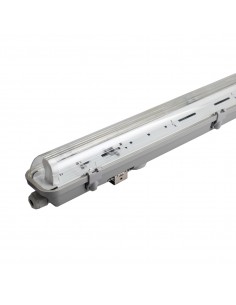 Waterproof screen for single T8 tube IP65 - ALG