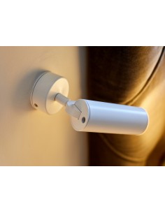 Foco de pared y techo LED en 2 acabados orientable y regulable 2700K – Haul – Milan 2