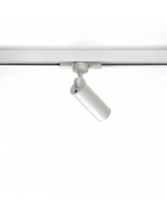 Foco de techo de carril LED Ø 4cm y 14,1 cm de alto en 2 acabados orientable y regulable 2700K – Haul – Milan 2