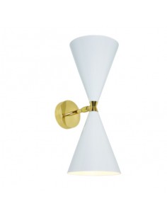 Diabolo 2 wall light - Pedret Lighting - Adjustable lamp in 2 colours