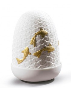  Koi Dome porable table lamp - Lladró - Porcelain light, Portable with USB