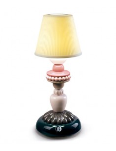 Firefly Sunflower table lamp - Lladró - Porcelain portable lamp, Whireless USB rechargeable