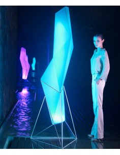 Faz with battery - Vondom - Decorative outdoor LED color changing floor lamp