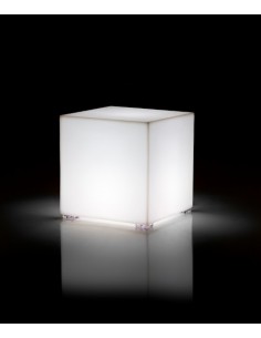 Jut with cable - Vondom - Decorative cube-shaped outdoor lamp, LED color changing