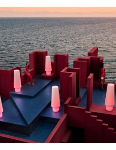 Ulm with battery - Vondom - Decorative outdoor floor lamp, LED color changing light
