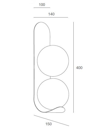 Plafón/ Aplique de pared Zesta con 2 luces – Massmi