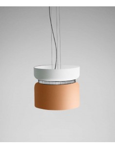Aspen S40 pendant light - Blux - Modern light in several finishes, Metal structure in 40 cm of diameter 