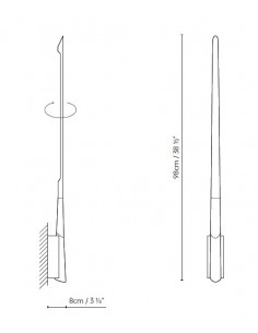 Aplique de pared Eliana 2