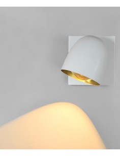 Speers wall light  (1L) - Blux - Modern reading wall light, White or Black finish, LED 2700K