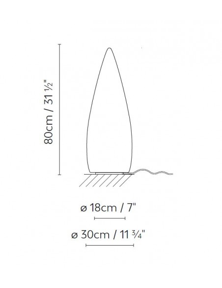 Lámpara portátil de exterior Kanpazar – Blux