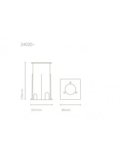 Downlight Cuadrado Parc – Nexia 2