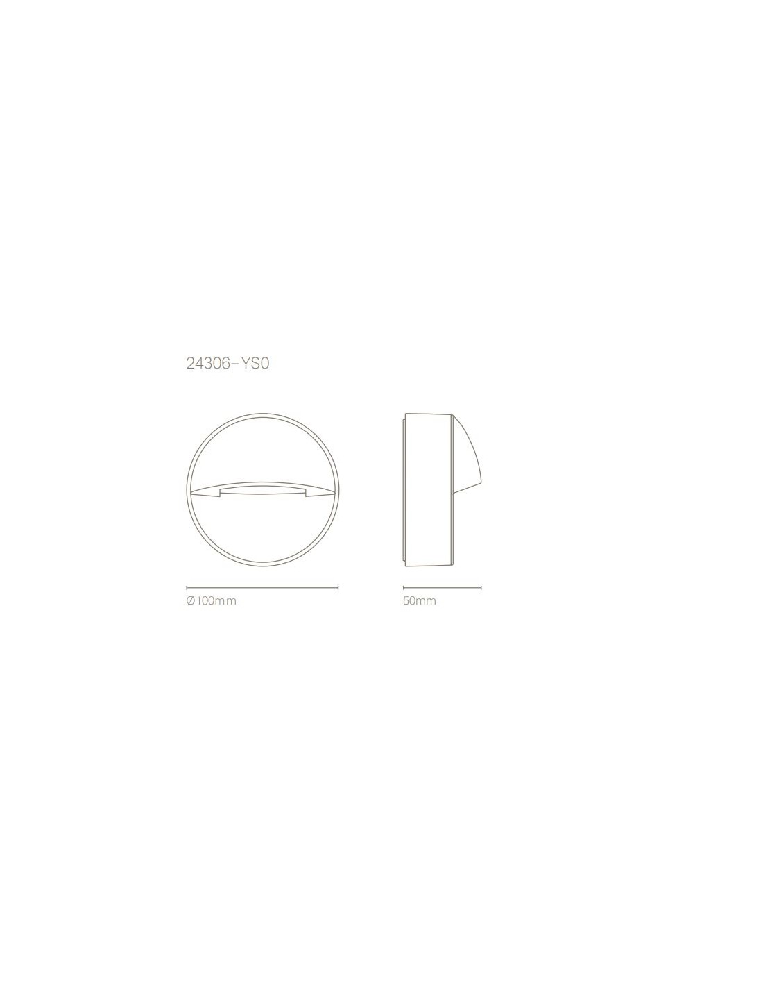 Aplique de Pared Redondo Passeig – Nexia Aplique de Pared Redondo Passeig – Nexia