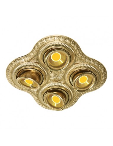 Foco empotrable clásico 4 luces San Sebastian Four – Fede 