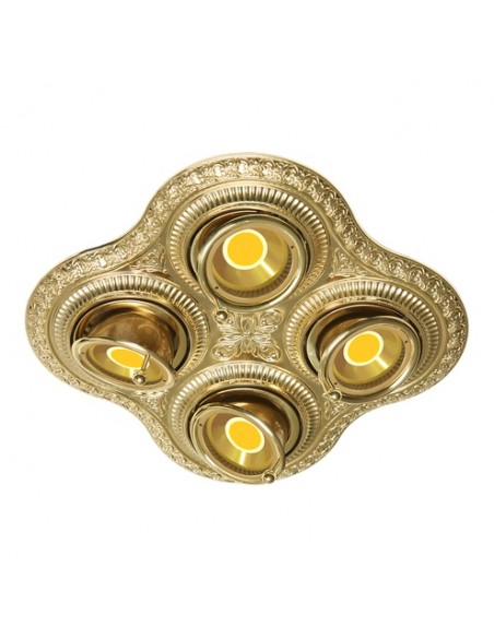 Foco empotrable clásico 4 luces San Sebastian Four – Fede 