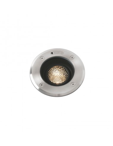 Lámpara empotrable orientable gris 10° - Geiser – Faro