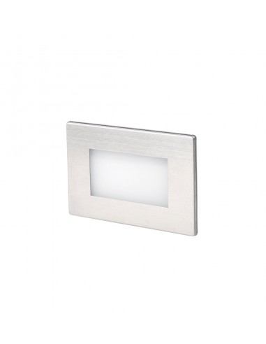 Lámpara LED empotrable de suelo níquel mate – Gron – Faro Lámpara LED empotrable de suelo níquel mate – Gron – Faro
