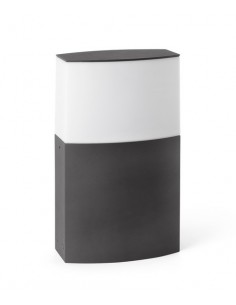 Datna outdoor pedestal light - Faro - Dark grey lamp for garden or terrace 2