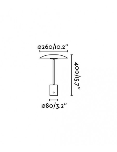 Lámpara de mesa Hoshi                                             