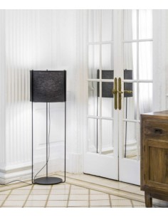 Drum floor lamp