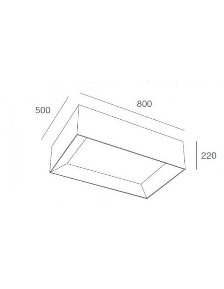 Plafón de techo Volum – Massmi